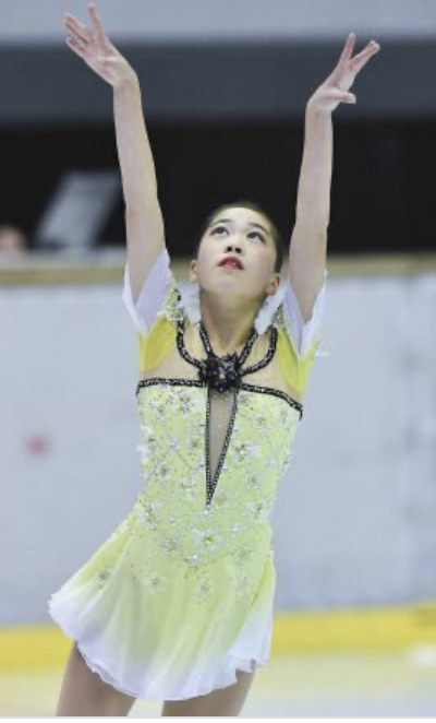 14歳の吉田陽菜選手