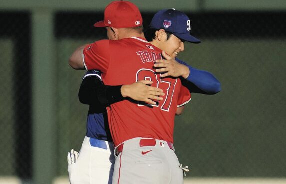 マイクトラウトと大谷翔平