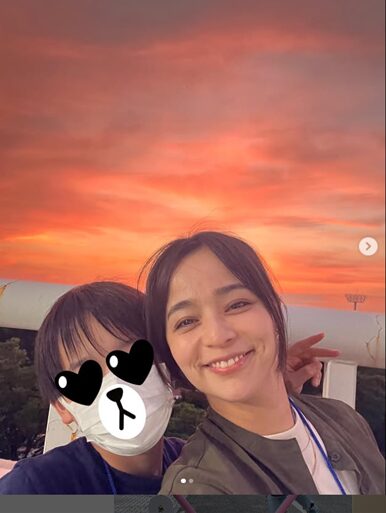 松井大輔と加藤ローサの子ども