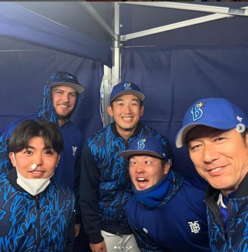 牧秀悟
三浦大輔
トレバーバウアー
東克樹
山本祐大