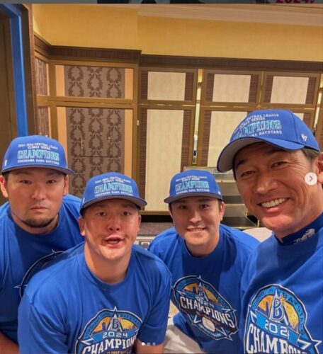 牧秀悟
三浦大輔
戸柱恭孝
佐野恵太