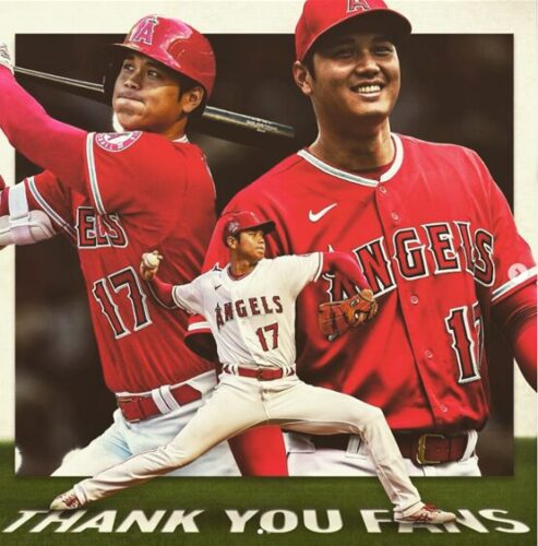 2022年11月17日 シーズン終了報告の際の大谷翔平