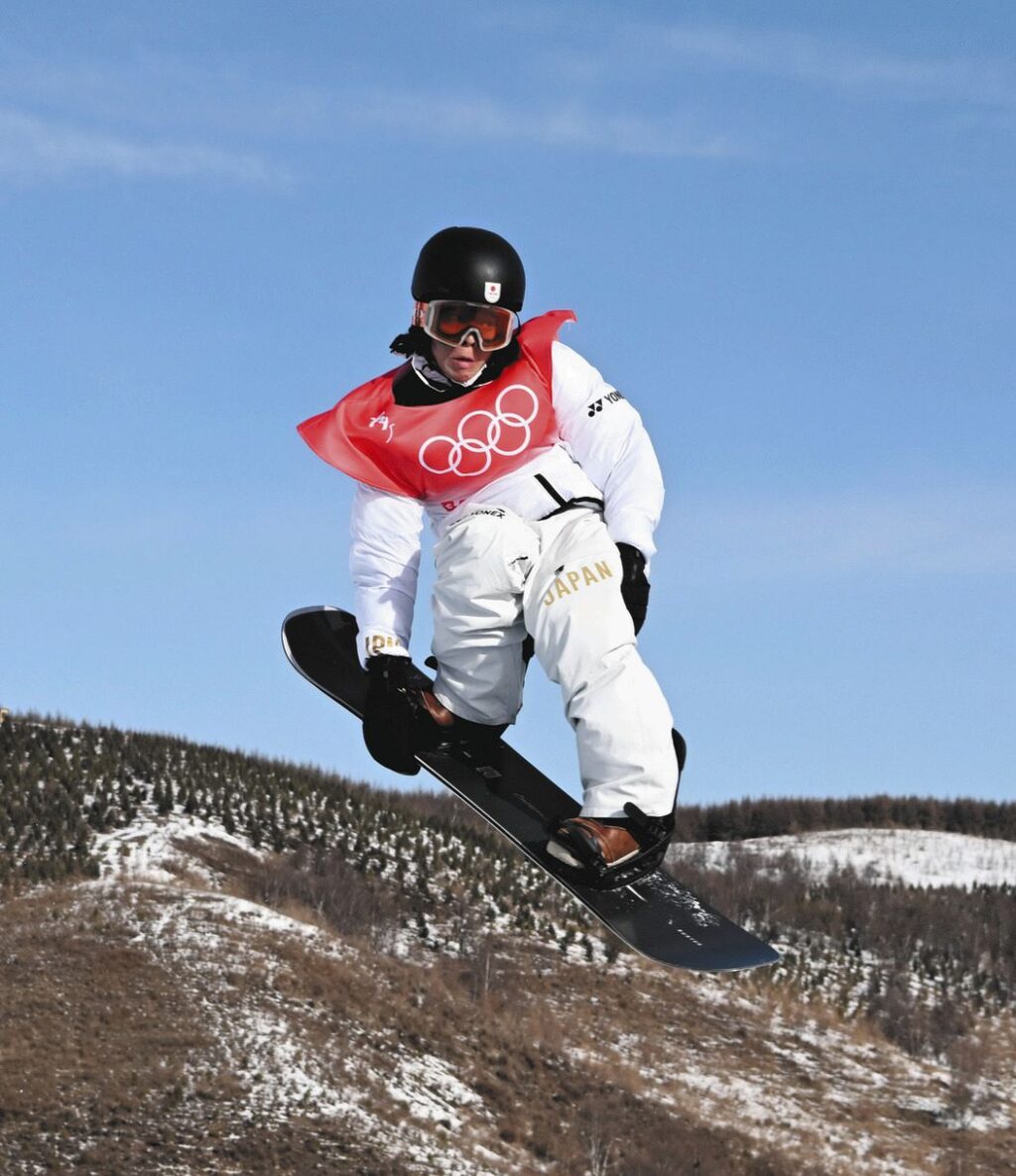 北京オリンピック決勝の平野歩夢選手