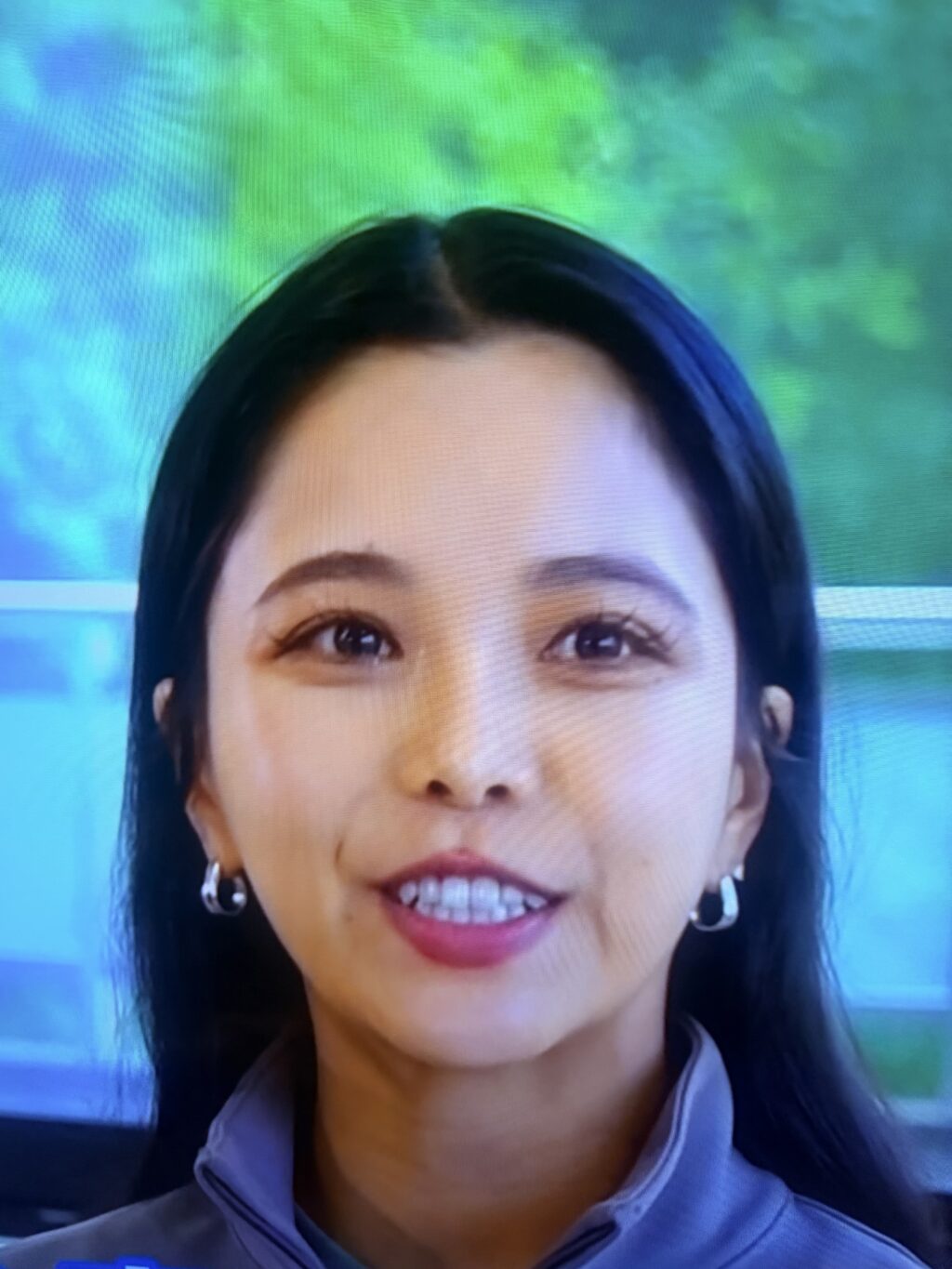 インタビューに応える高梨沙羅選手