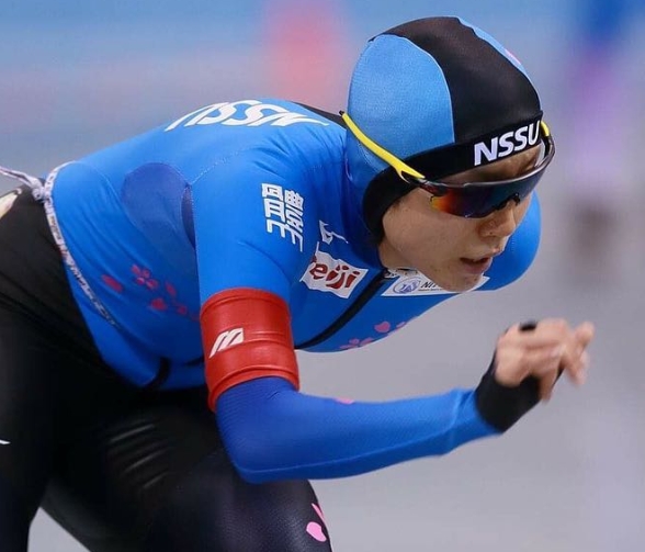 全日本距離別選手権に出場した高木美帆選手