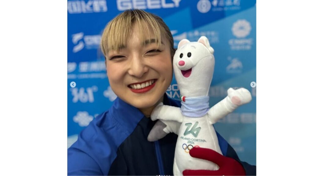 2026年ミラノ・コルティナオリンピックの際の坂本花織選手