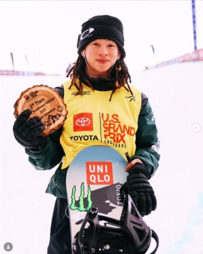 2025年2月3日、FISスノーボードワールドカップ アスペン2025語の平野歩夢