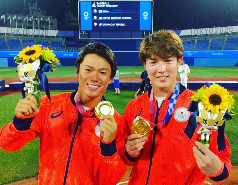 東京五輪で金メダルを獲った山本由伸選手